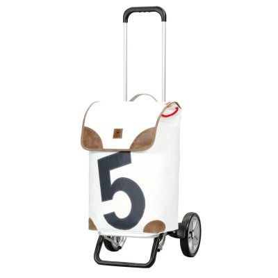 Shoppingvagn Andersen Alu Star 360 Lee, svart/vit