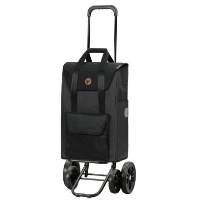 Shoppingvagn Andersen Quattro Senta 2.0, svart