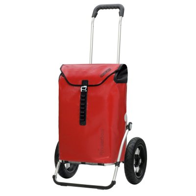 Shoppingvagn Andersen Royal XL Ortlieb med hjul Ø 29 cm, röd