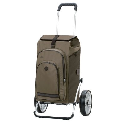Shoppingvagn Andersen Royal 5X aluminium Hydro 3.0, olive