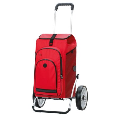 Shoppingvagn Andersen Royal 5X aluminium Hydro 3.0, röd