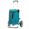Shoppingvagn Andersen Royal Plus Extra Ortlieb med hjul Ø 25 cm, petrol blå