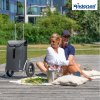 Shoppingvagn Andersen Royal XL Ortlieb med hjul Ø 29 cm, antrasit svart