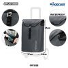 Shoppingvagn Andersen Royal Plus Extra Ortlieb med hjul Ø 25 cm, antrasit