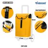 Shoppingvagn Andersen Royal Plus Extra Ortlieb med hjul Ø 25 cm, gul