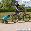 Shoppingvagn Andersen Royal Plus Extra Ortlieb med hjul Ø 25 cm, petrol blå