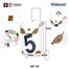 Shoppingvagn Andersen Alu Star 360 Lee, svart/vit