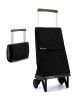 Rolser Plegmatic MF DLX. Hopfällbar shoppingvagn, svart
