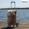 Shoppingvagn Alu Star Tyra, leopard