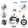 Shoppingvagn Andersen Royal 8X Hydro DeLux 3.0 med uppblåsbara gummihjul Ø 25 cm, svart