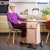 Shoppingvagn Alu Star Lissa, sand