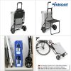 Shoppingvagn Ipek Maxi med stol, sand