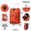 Shoppingvagn Andersen Royal 5X aluminium Hydro 3.0, orange