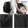 Shoppingvagn Andersen Royal 8X Hydro DeLux 3.0 med uppblåsbara gummihjul Ø 25 cm, svart