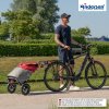 Shoppingvagn Andersen Royal Plus Lassse med hjul Ø 25 cm, röd