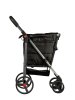 Rolser dramatenvagn 4B Polar Basket, 58 liter svart