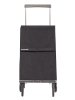 Rolser Plegmatic MF DLX. Hopfällbar shoppingvagn, svart