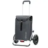 Shoppingvagn Andersen Royal Plus Extra Ortlieb med hjul Ø 25 cm, antrasit