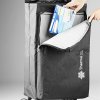 Rolser 2 Igloo, shoppingvagn med kylfack, svart