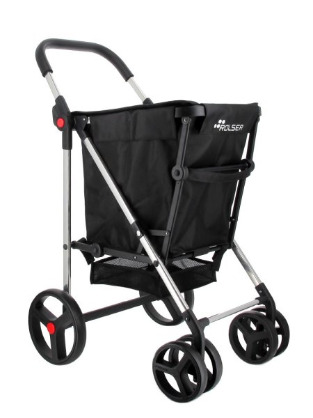 Polar Basket stor shoppingvagn rolser