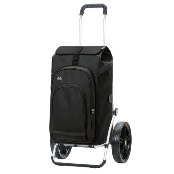 Shoppingvagn Andersen Royal 7X aluminium Hydro 3.0, svart
