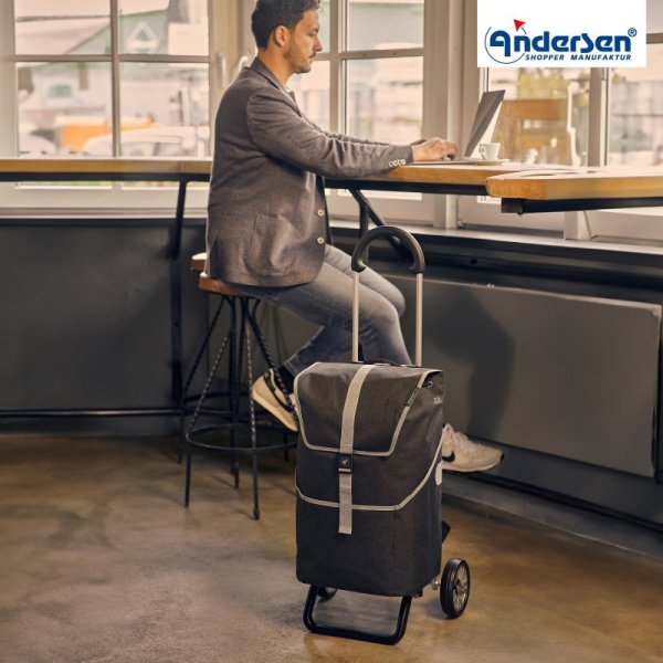 Shoppingvagn Scala Shopper Plus, Mikkel svart