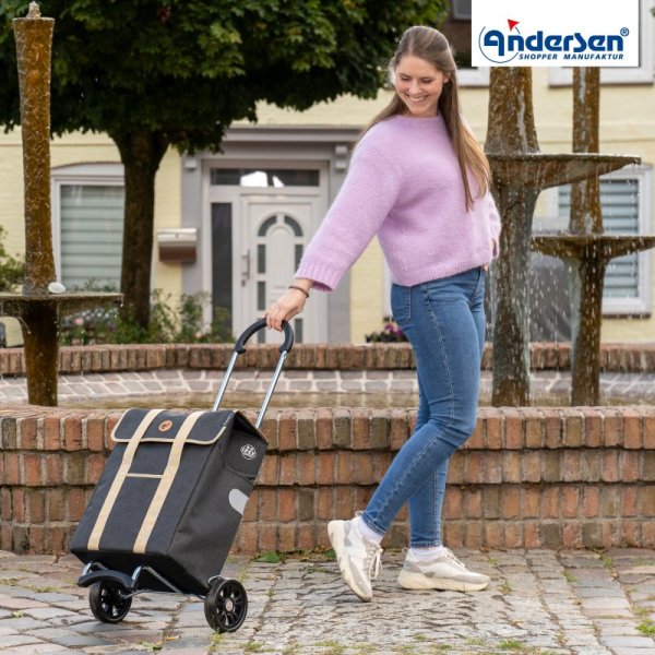 Shoppingvagn Andersen Scala Ipek Mi 2.0, svart