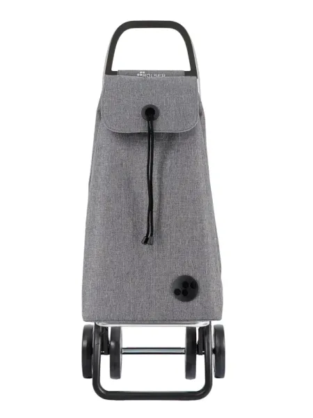 Rolser dramatenvagn 4L Tweed 43 liter, grå