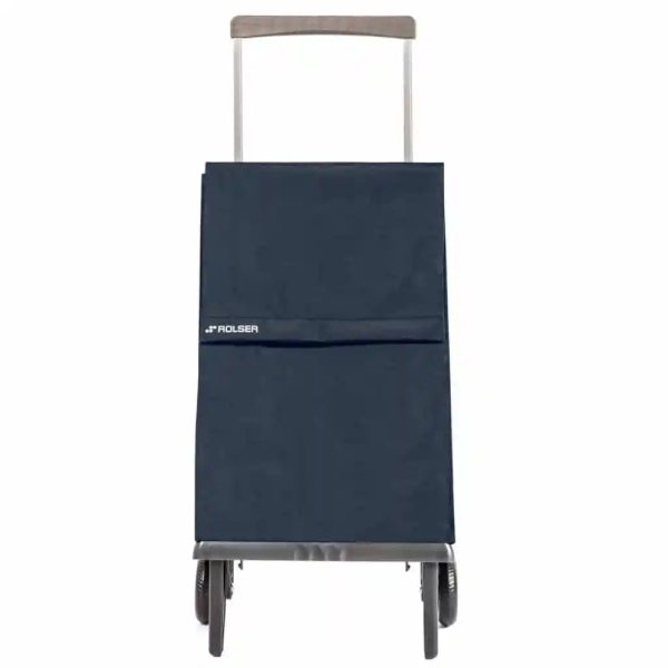 Rolser Plegmatic MF DLX. Hopfällbar shoppingvagn, marengo blå