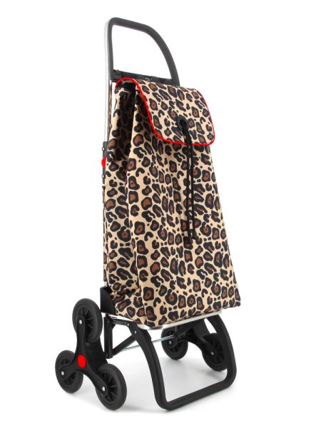 Shoppingvagn leopard för trappor, Rolser
