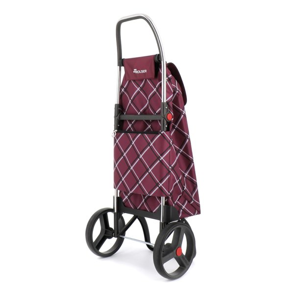 Rolser shoppingvagn 2LRSG MF, chiara vinröd