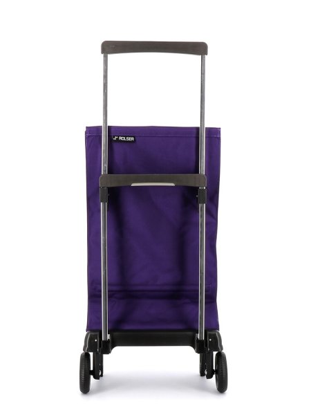 Rolser Plegmatic MF DLX. Hopfällbar shoppingvagn, lila