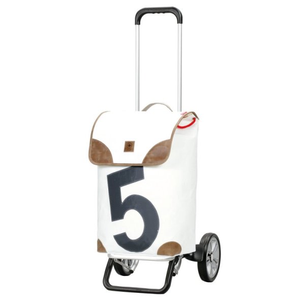 Shoppingvagn Andersen Alu Star 360 Lee, svart/vit
