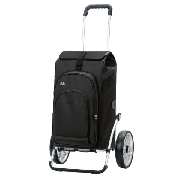 Shoppingvagn Andersen Royal 5X aluminium Hydro 3.0, svart