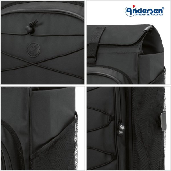 Shoppingvagn Plus Fado 3.0, svart