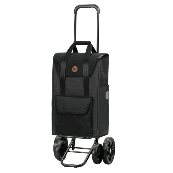Shoppingvagn Andersen Quattro Senta 2.0, svart