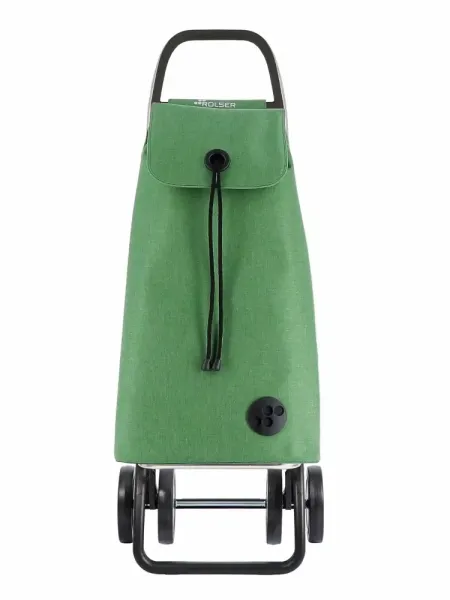 Rolser dramatenvagn 4L Tweed 43 liter, grön