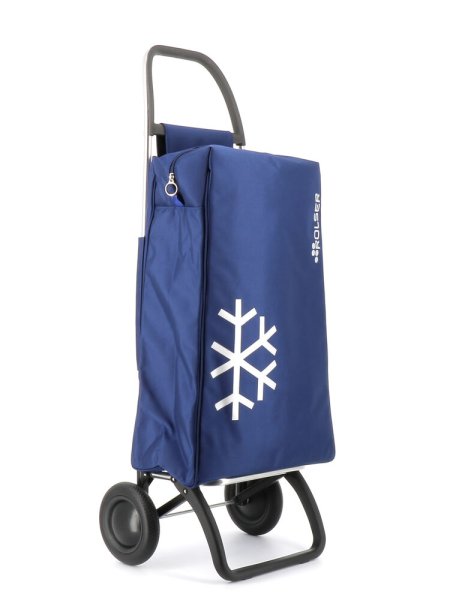 Rolser 2 Igloo, shoppingvagn med kylväska, blå