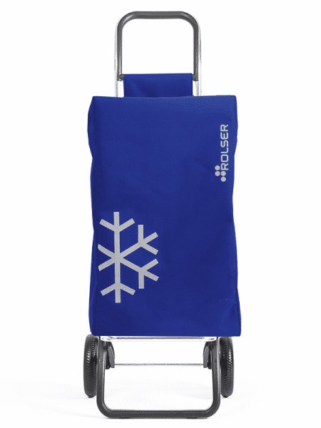 Rolser 2 Igloo, shoppingvagn med kylväska, blå